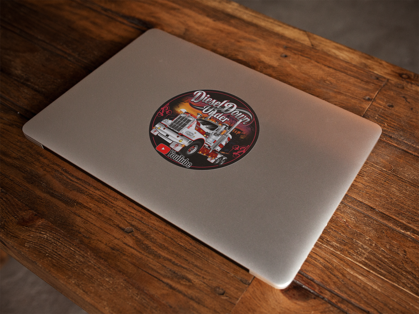 Diesel Down Under Sticker-75mm-